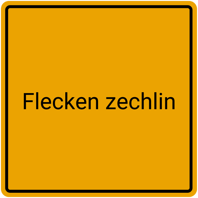 Meldebestätigung Flecken Zechlin